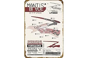 Mantis Blade Poster Video Game Metal Tin Sign Gaming Cool Wall Decor...