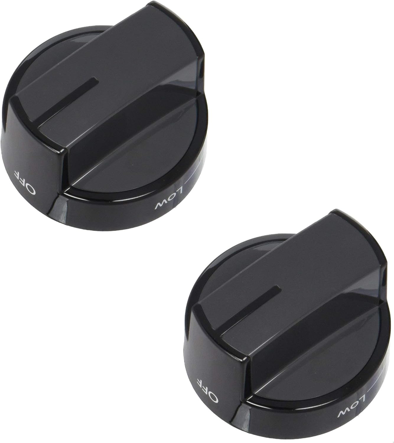 Upgraded Lifetime Appliance 2 x W10339442 Knob Compatible with Whirlpool Range/Stove/Oven - WPW10339442