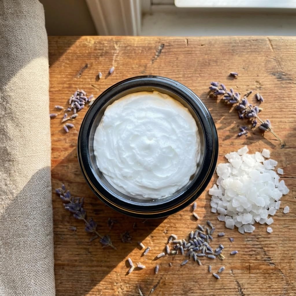 9 oz Magnesium Tallow Whipped Balm | Grass-Fed & Grass-Finished | Magnesium-Infused | Organic Lavender | Calming Moisturizer for Relaxation