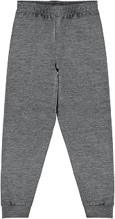 Calça, Infantil Unissex Moletom Flanelado, 14, bebê-unissex, Cinza