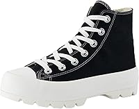 Cushionaire Women's Vespa High-Top Canvas Sneakers with Memory Foam Insole & Side Zipper