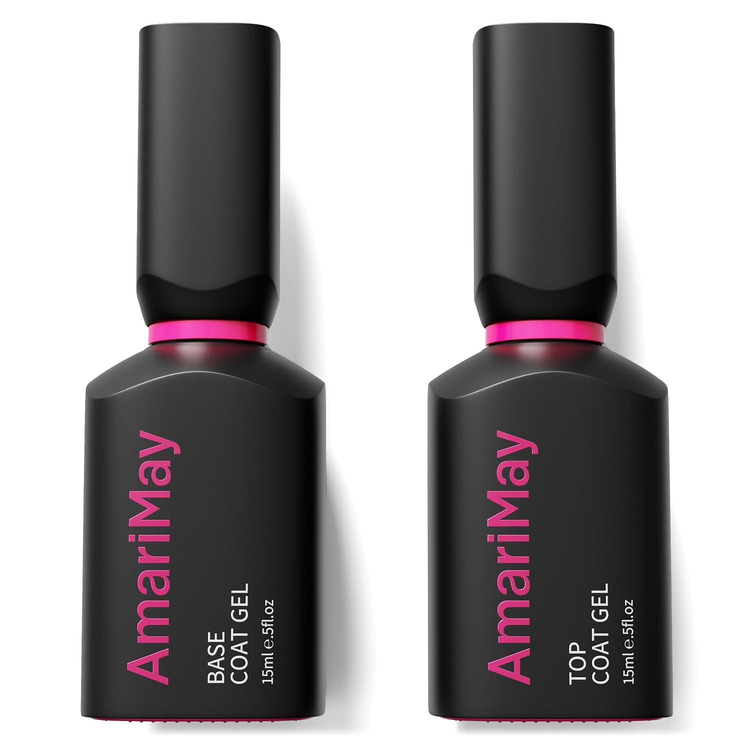 Glossy Gel Top and Base Coat Set - Long Lasting Shine