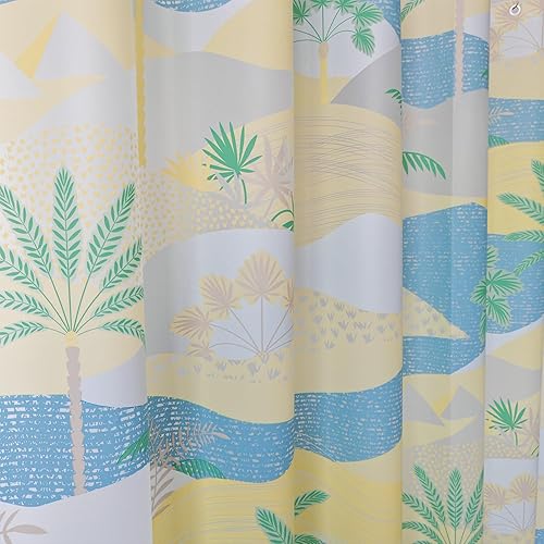 Vista 50 de Forro de plástico para ducha, forro de cortina de ducha de PEVA 4G de alta calidad con ojales inoxidables y 3 imanes pesados, cortinas de ducha