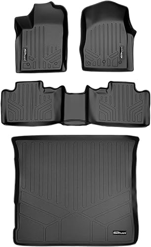 MAXFLOORMAT tapetes para piso y revestimiento para caja MAXTRAX para Grand Cherokee (2013-2016) color negro.