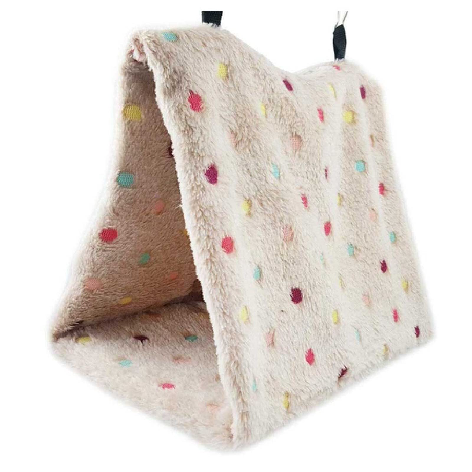 Nido de pájaro, Casa Nido for pájaros, cálida y Suave, for, Loros, Hamaca, for Mascotas, Cama Colgante, Cueva, Jaula, for, cabaña, Adecuada for agapornis(L)