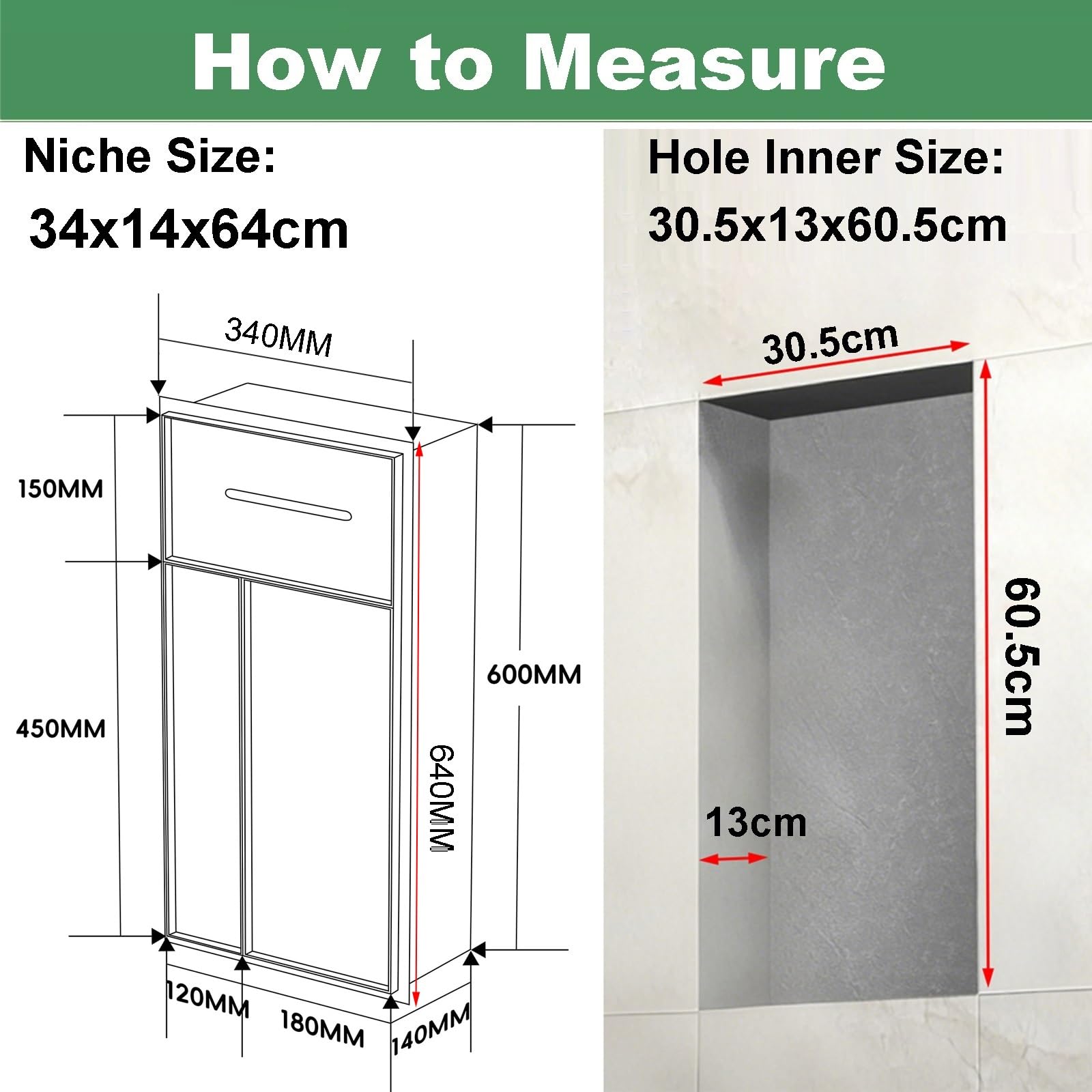 ZAQYCM Nicchia doccia incasso Porta Rotolo Di Carta Igienica A Parete Con Vano Porta Spazzolino, Cestino Impermeabile Per Bagno Per Hotel E Ristoranti, Incasso In Nicchia Per Piastrelle(White)