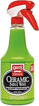 Griot’s Garage Ceramic 3-in-1 Wax, SiO2 Spray for Cars, Trucks, and RV’s, Provides Protection and Water Beading on Paint, Wheels, Plastic, Rubber Trim, Chrome, and More, 10978, 22 oz