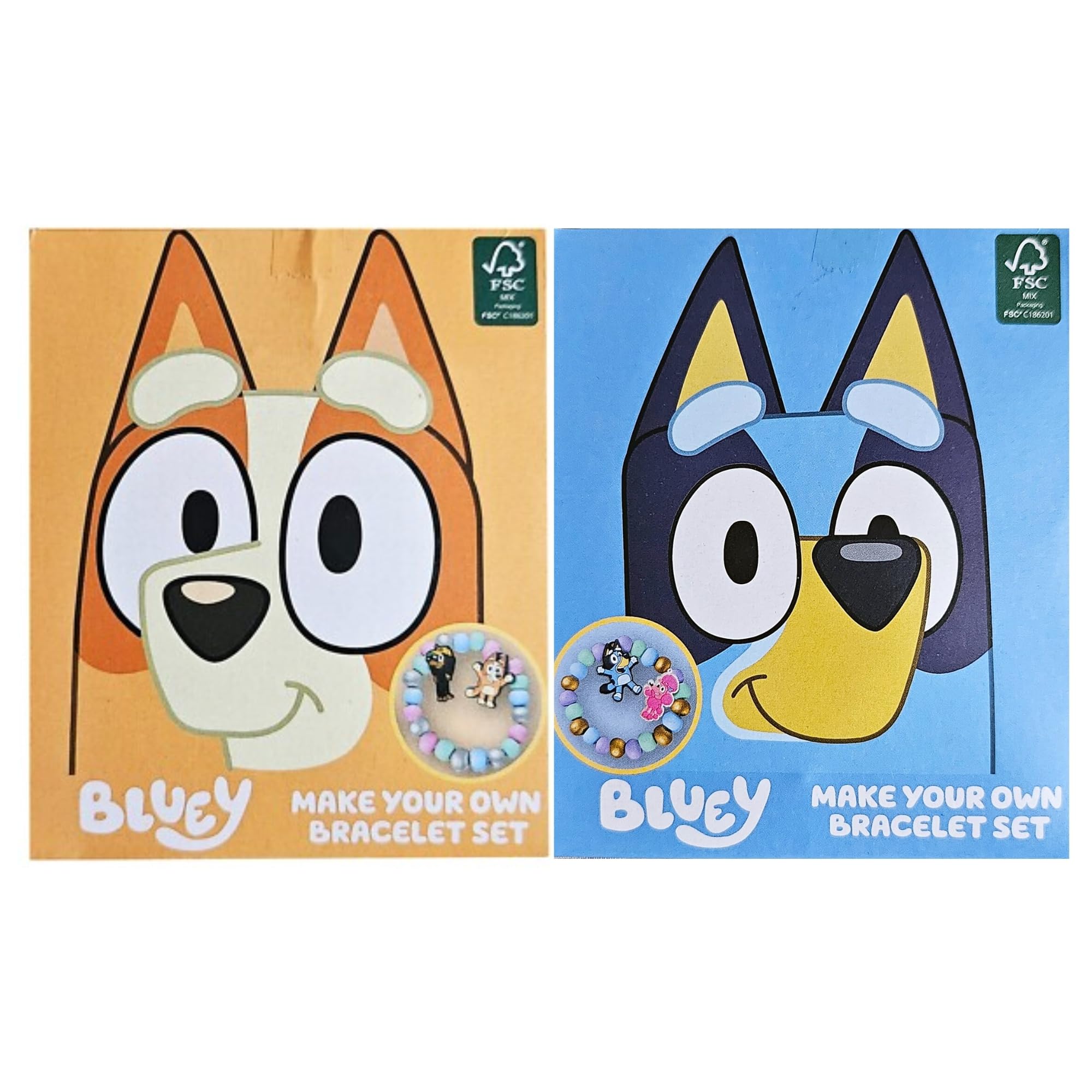 Bluey Creative & Sensory Playsets Bingo Make your own Bracelet Set