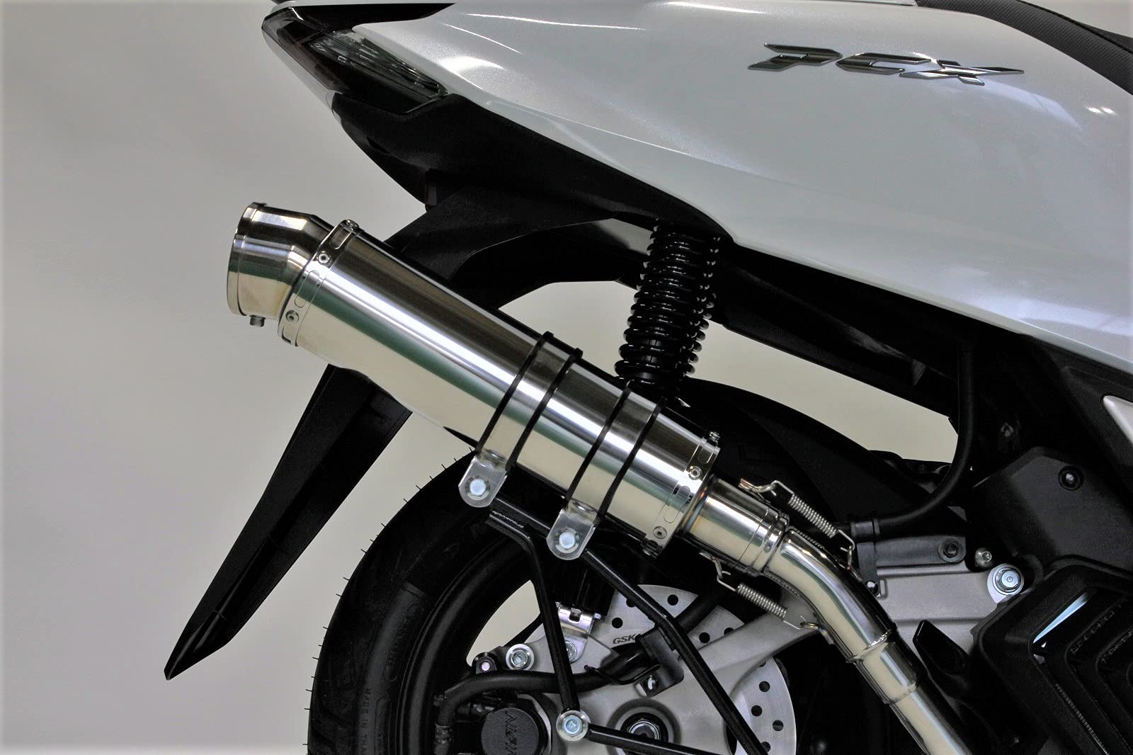 Amazon | PCX125 マフラー 2BJ-JK05 8BJ-JK05 2021年～ R300 アップ 
