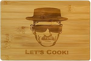 Breaking Bad Cutting Board - Premium Engraved Bamboo Wood Chopping Board