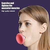 Vista 3 de Face Exerciser, Face Trainer V Face Shaping Slimming Skin Lifting Firming Double Chin Reducer Masseter Training Tool, Face Lift Skin Firming