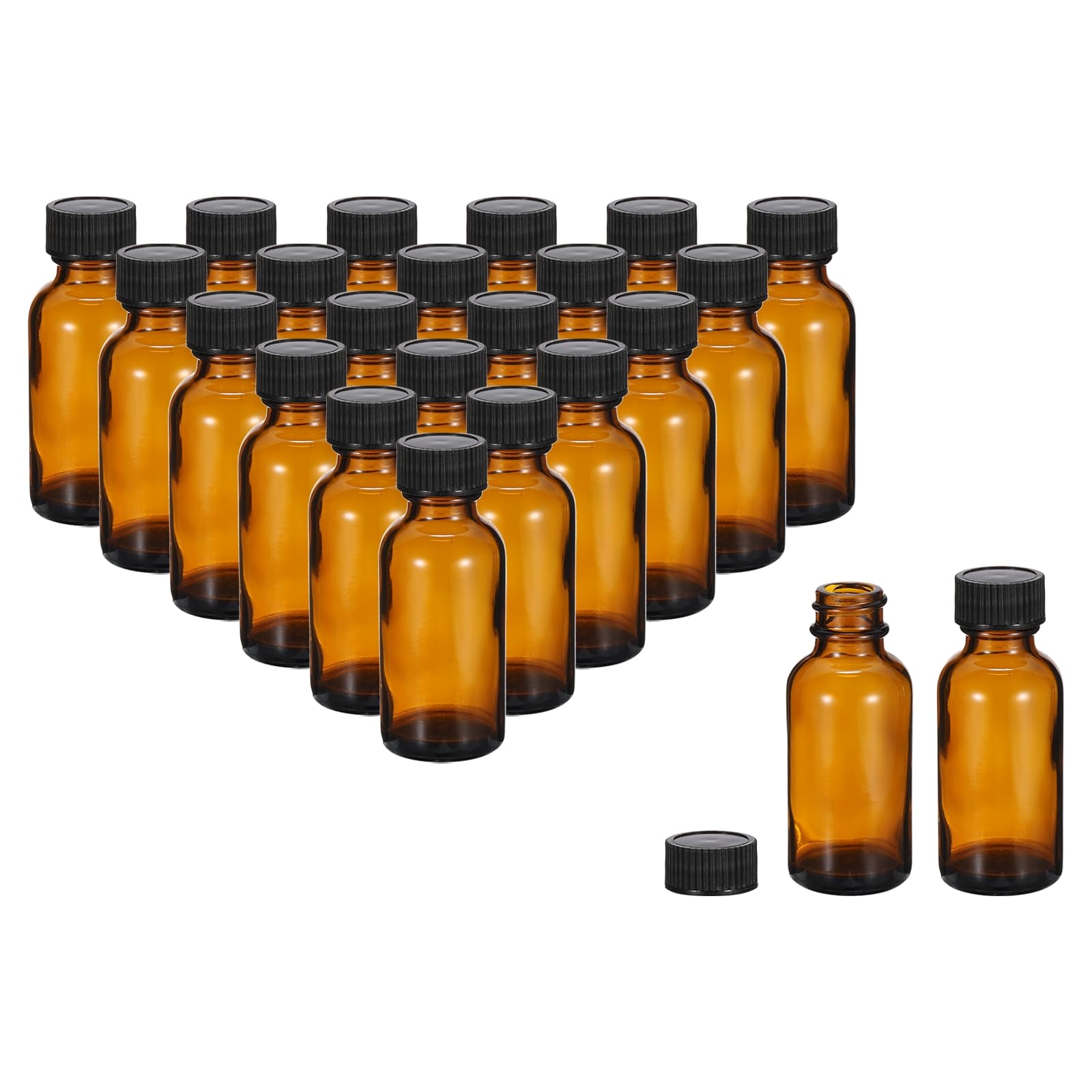 Flacon verre ambré 30ml hermétique PATIKIL pour stopper le gaspillage de vos huiles