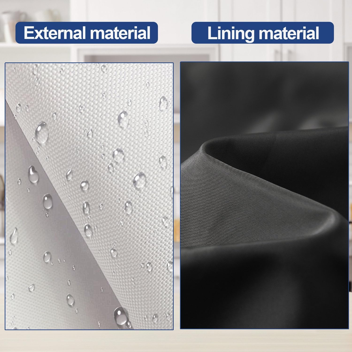 Dust Cover for Bluevua Water Filter Heavy Duty Waterproof Dustproof Stain-Resistant Countertop Water Filter Dust Cover Case for Bluevua RO100ROPOT-UV Countertop Water Filter (Silver)