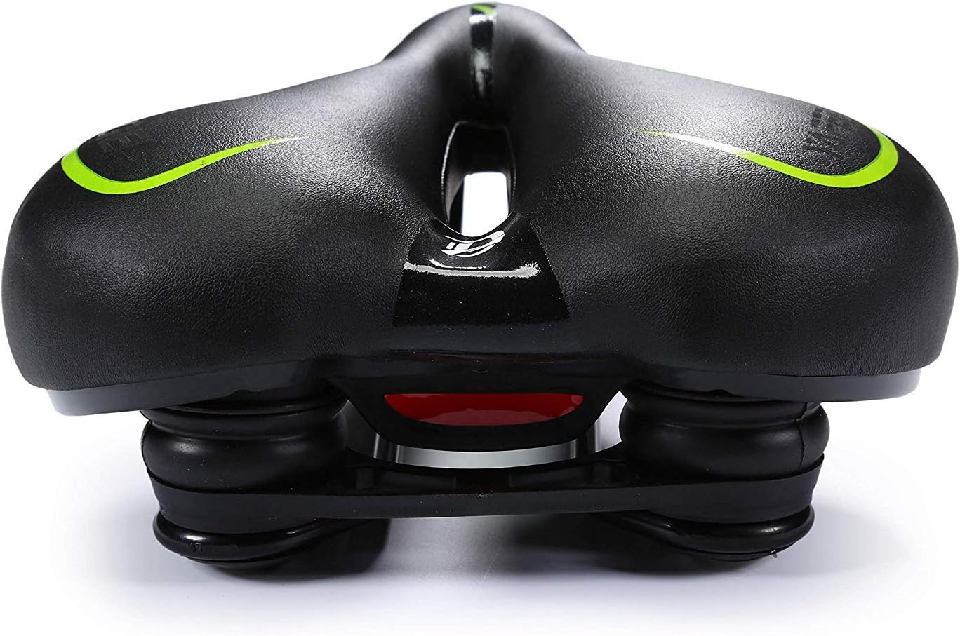 UNISTRENGH Big Bum Bike Saddle Seats Cruiser Suspension Shock Absorbing Ball Extra Wide Silica Gel Padded Cushion Bicycle Cycling