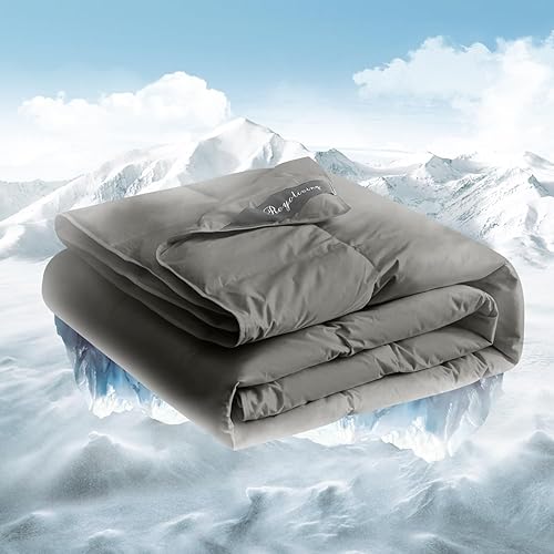 Miniatura 10 de Royoliving - Edredón de plumón de plata de alta calidad grueso para invierno edredón para todas las estaciones 100  algodón egipcio