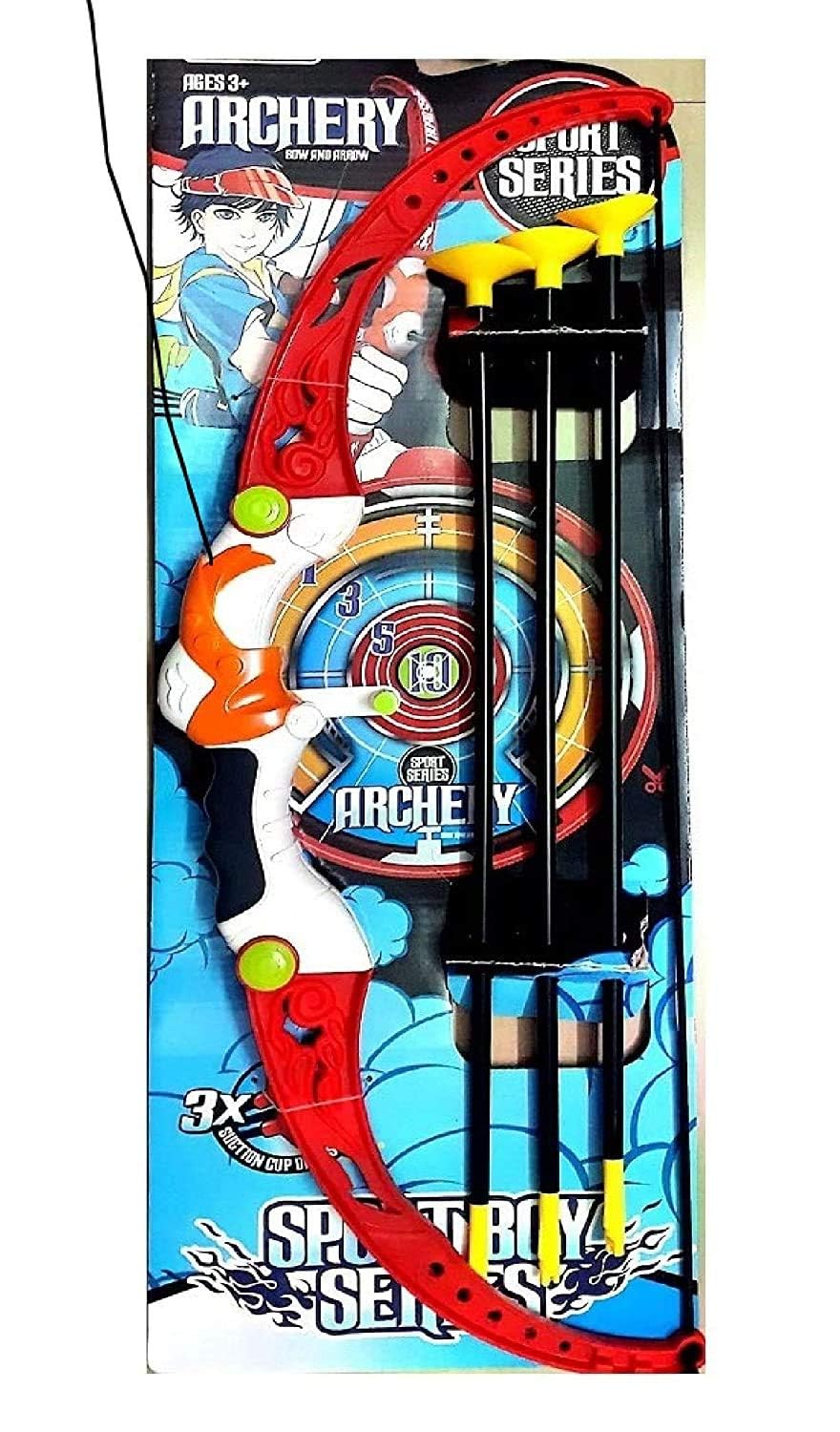 Toy Arena Archery Set for Kids-Bow with 3 Suction Arrow for Kids 4-10 Years Old (B08Q4BQWC8) Amazon Price History, Amazon Price Tracker