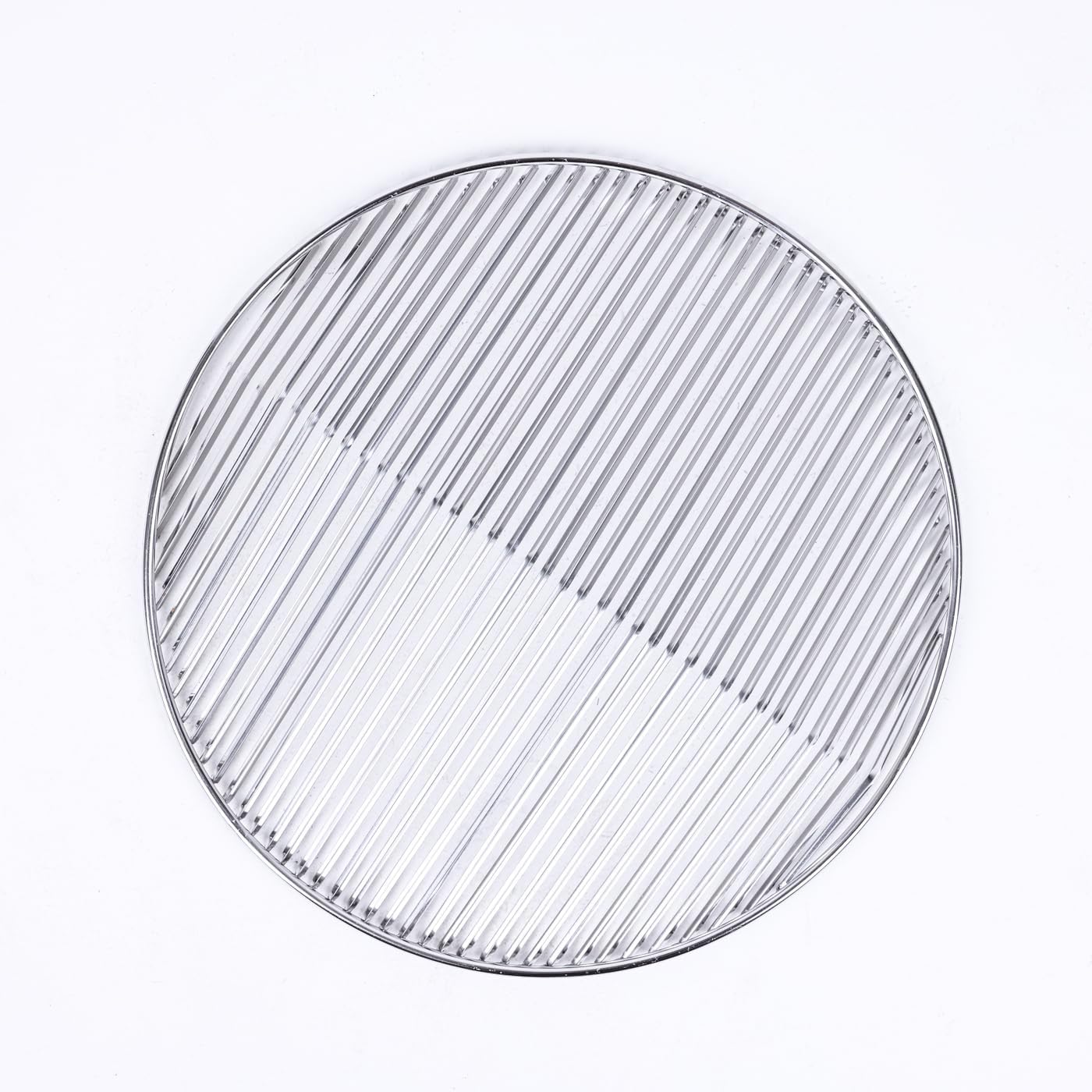 D1KOREA Stainless Grill Cooking Grate, 13 inch, for Charcoal Grills, Peaked in the center