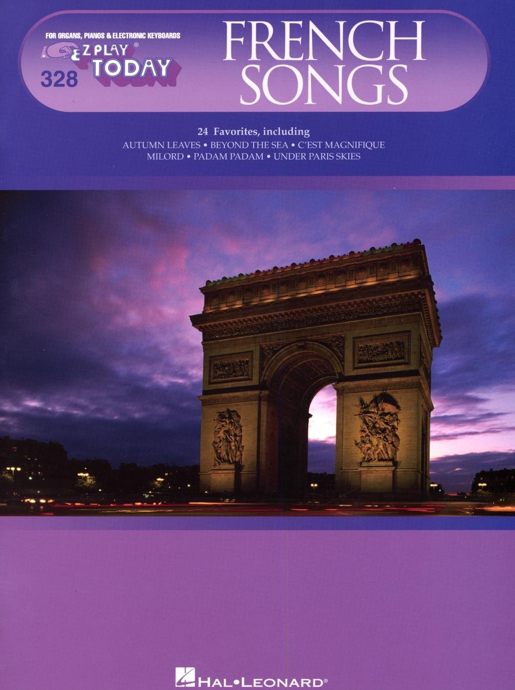 French Songs: E-Z Play Today Volume 328 (E-z Play Today, 328)