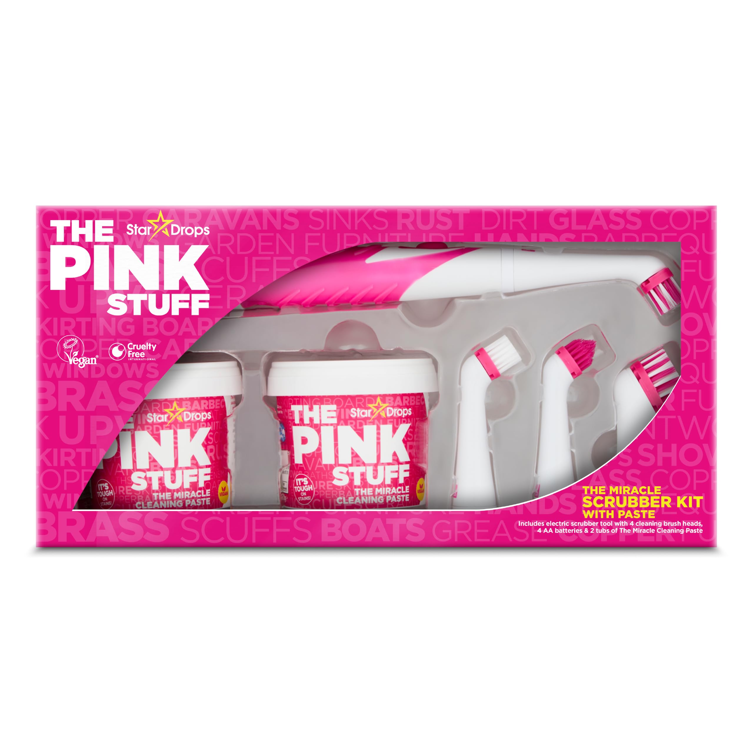 P-AURA SPECIAL PINK SET (スペシャルセット)S/M/L Amazon.com: Stardrops - The Pink Stuff - The Miracle Scrubber Kit