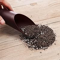 Vista 2 de Baolaili - Cucharas de tierra para bonsái, cucharas de plástico para jardín, color negro, clásico, agarre ergonómico