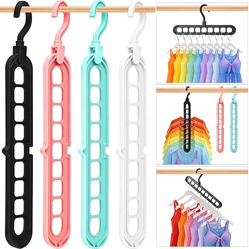 HEYHOUSE Closet Organizers and Storage,College Dorm Room Essentials Hangers