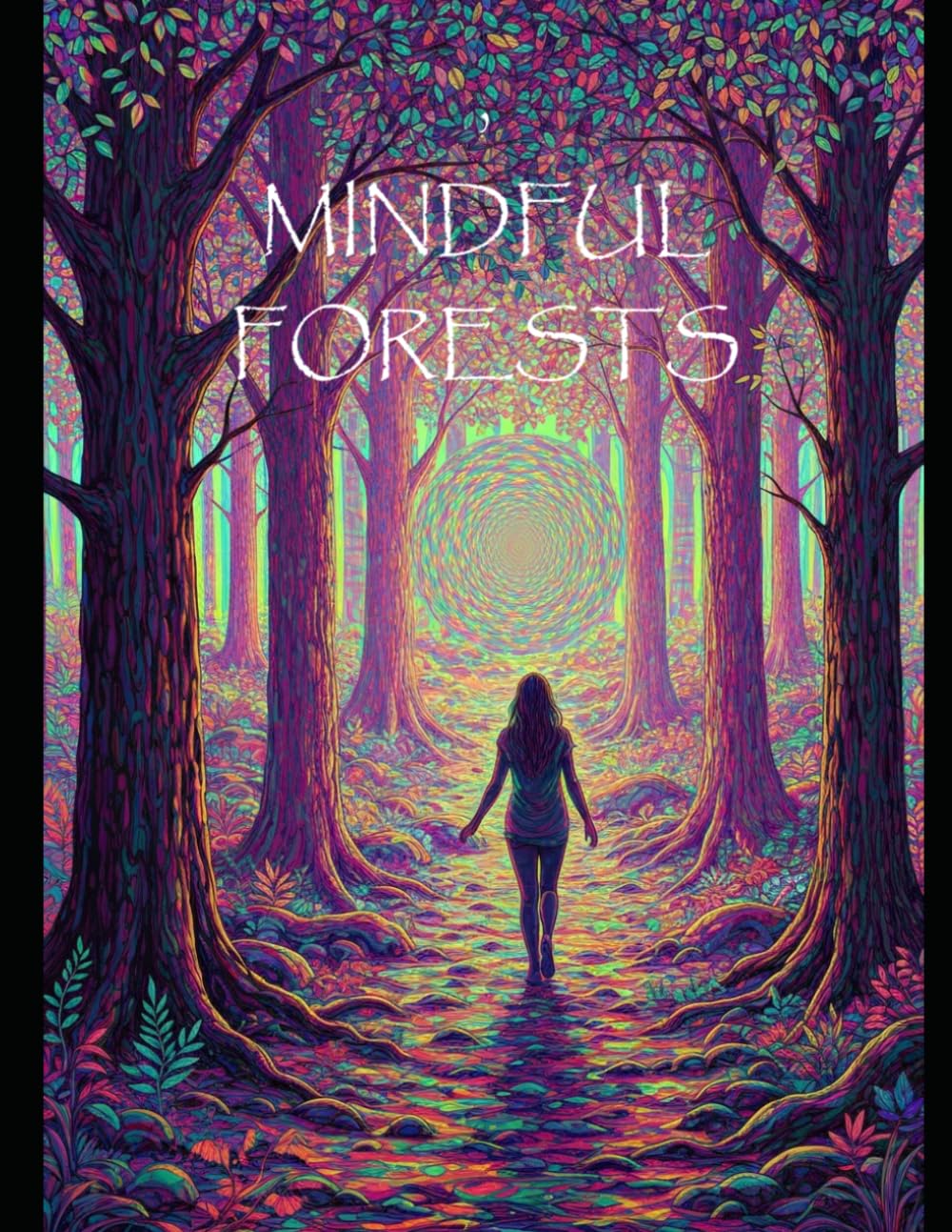 Mindful Forests: An Intricate Woodland Coloring Book for Adults (Mindful adult colouring books)