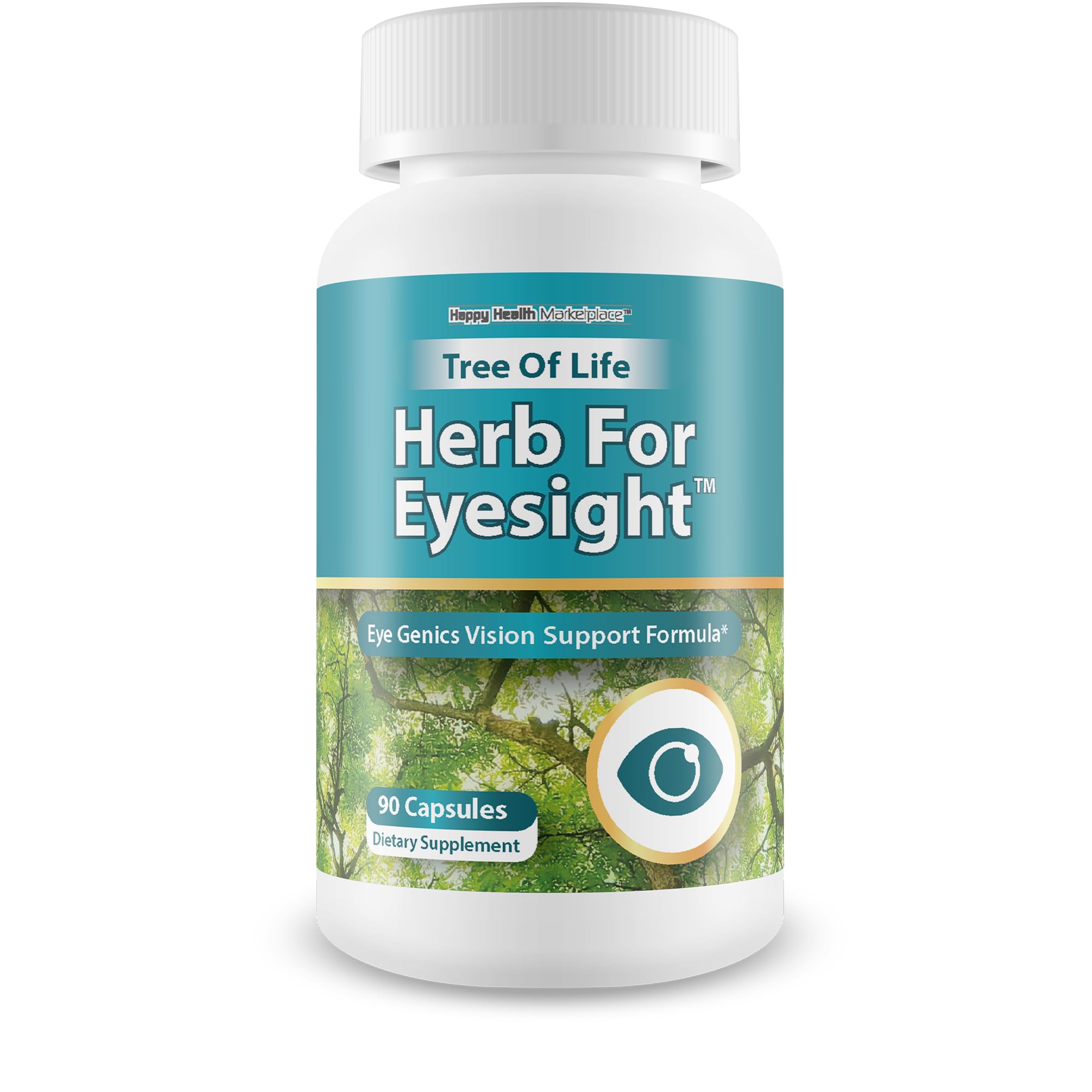 Vision Support Tree of Life Herb for Eyesight - Our Best Eye Supplement Vision Improvement Pills - Lutein Supplements for Eyes - Vision Sight