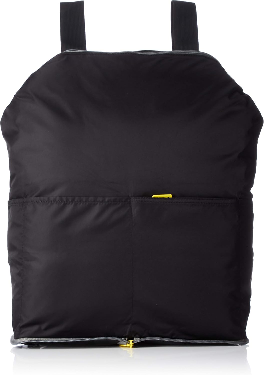 Hapitas HPL0503 Folding Knapsack, Carry-On, Foldable, Small, Black/Gray
