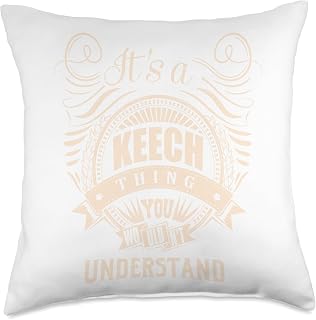 It is a KEECH Thing Throw Pillow