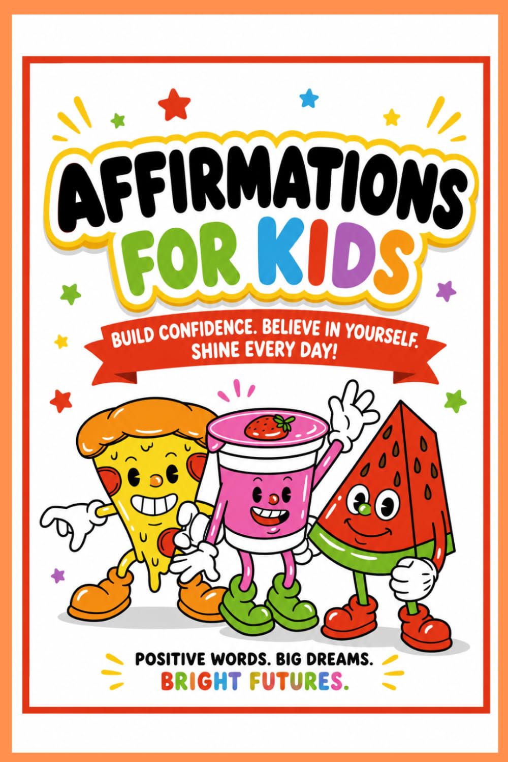 Affirmations for Kids: Positive Daily Affirmations to Build Confidence, Self-Esteem, Kindness, Courage, and a Growth Mindset