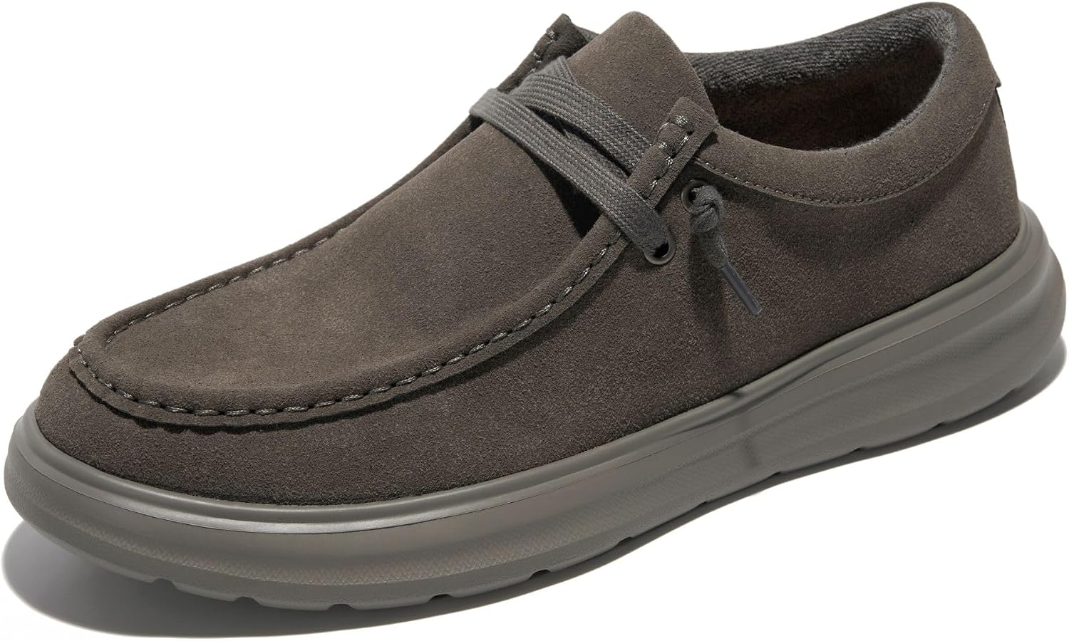 Project Cloud Genuine Leather Loafers for Men - High Density SmartFoam Insole Mens Shoes - Non-Slip Sneakers for Men Footwear and Water Resistant Mens Sneakers (Dante)