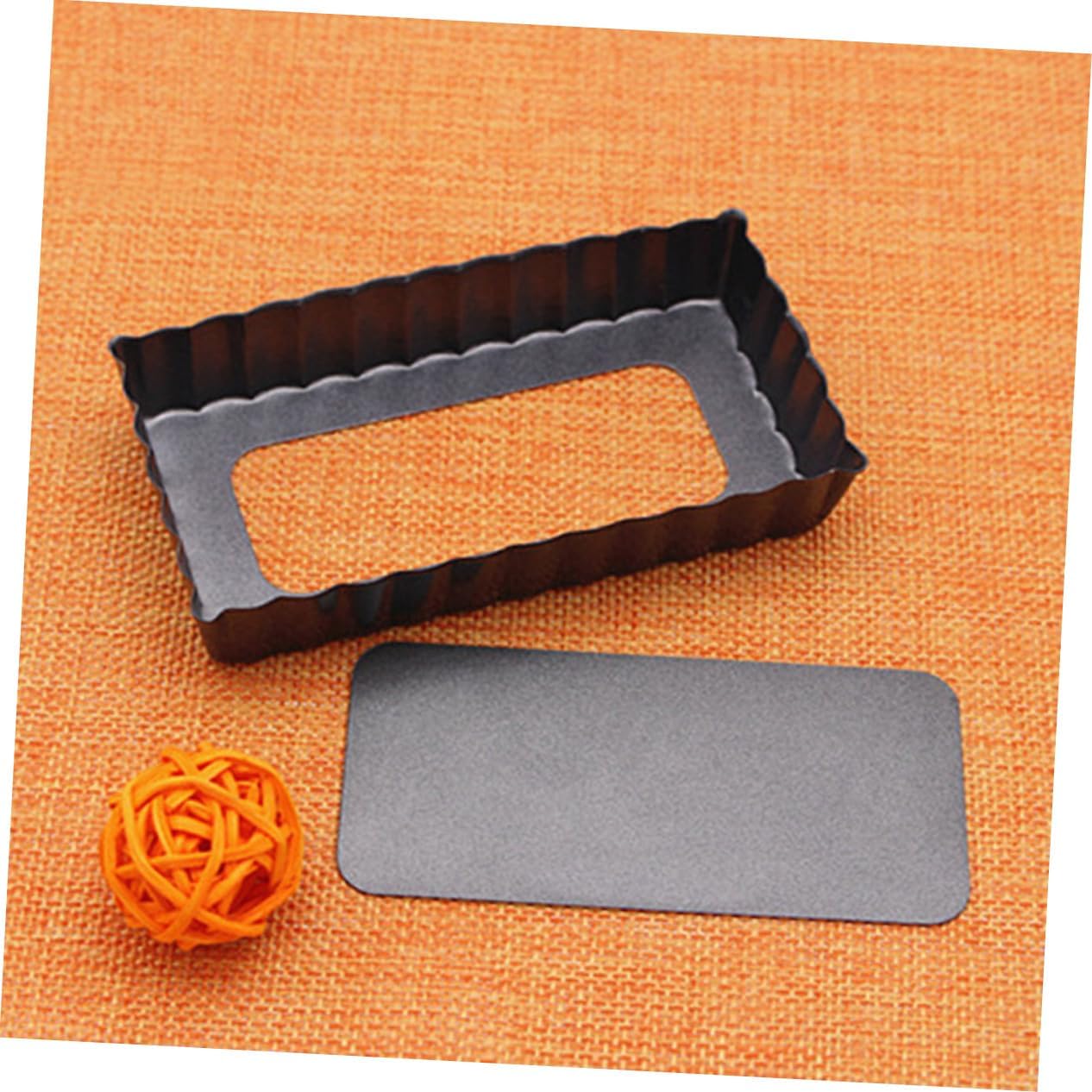 ABOOFAN High-strength Steel Nonstick Quiche Pan Baking Tart Mold Easy Release Loose Bottom Excellent Thermal Conductivity