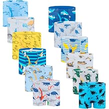 JackLoveBriefs Boys Boxer Brief Underwear Toddler Pack of 12