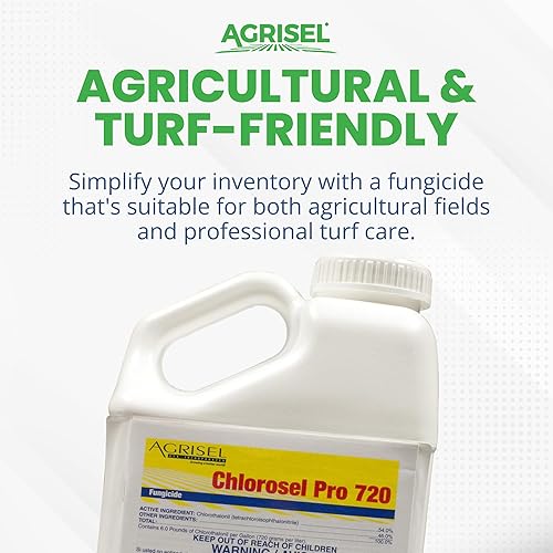Miniatura 5 de Chlorosel Pro 720, versátil control de enfermedades, fórmula resistente a la lluvia, eficaz en más de 100 cultivos, ideal para la agricultura y el