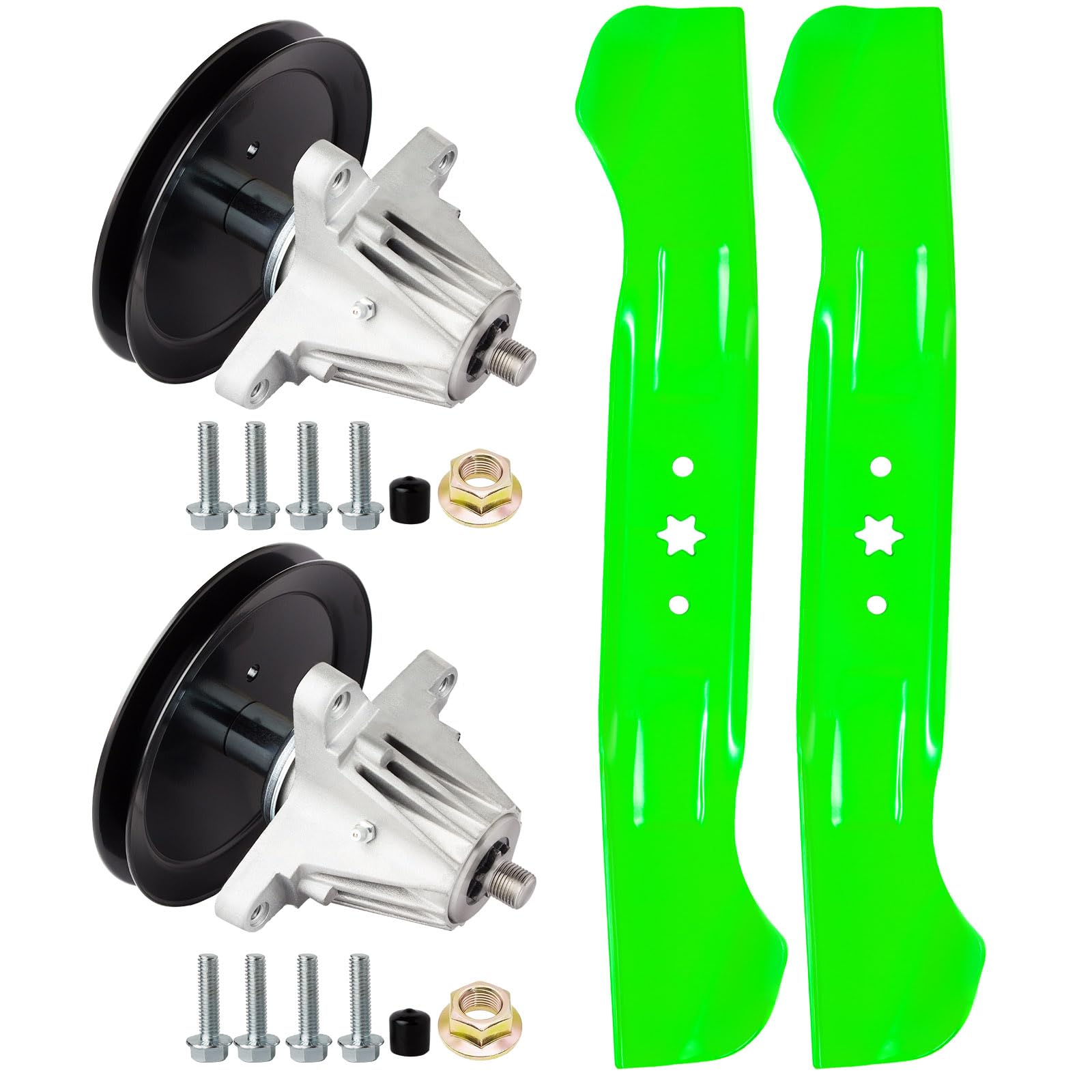 Amazon.com : 46 inch Deck Spindle Blade Rebuild Kit Fit for Cub