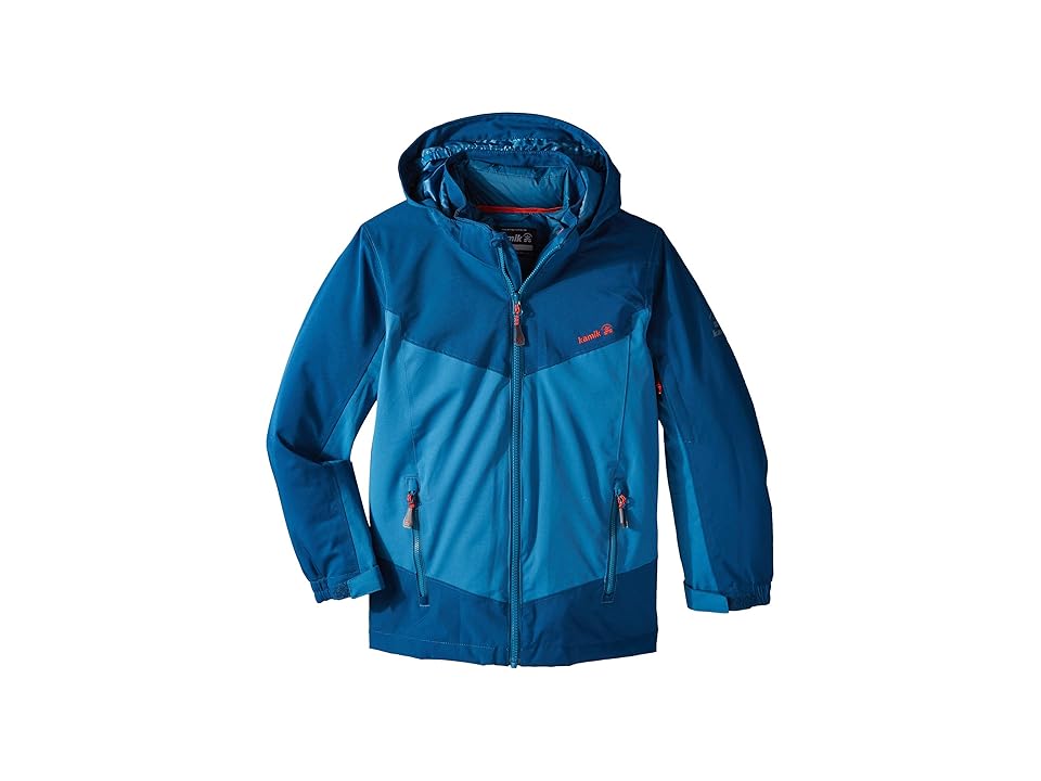 

Kamik Kids TY Down 3-in-1 System Jacket (Big Kids) (Teal/Petrol) Boy's Coat