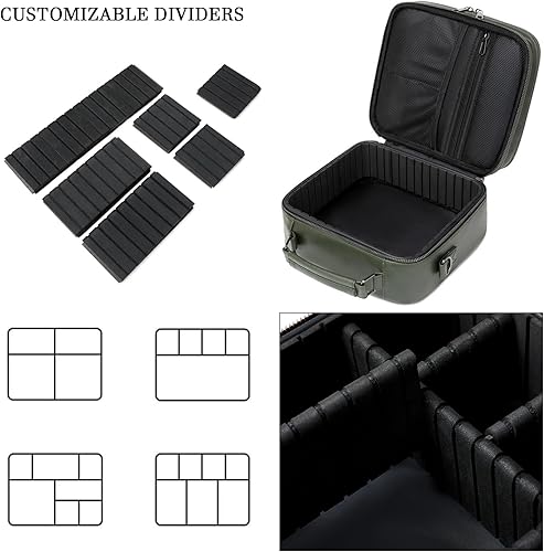 Miniatura 5 de KYALOU Organizador de Viaje para Electrónicos, Estuche Grande para Cables y Accesorios Electrónicos con Divisores Ajustables, Bolsa