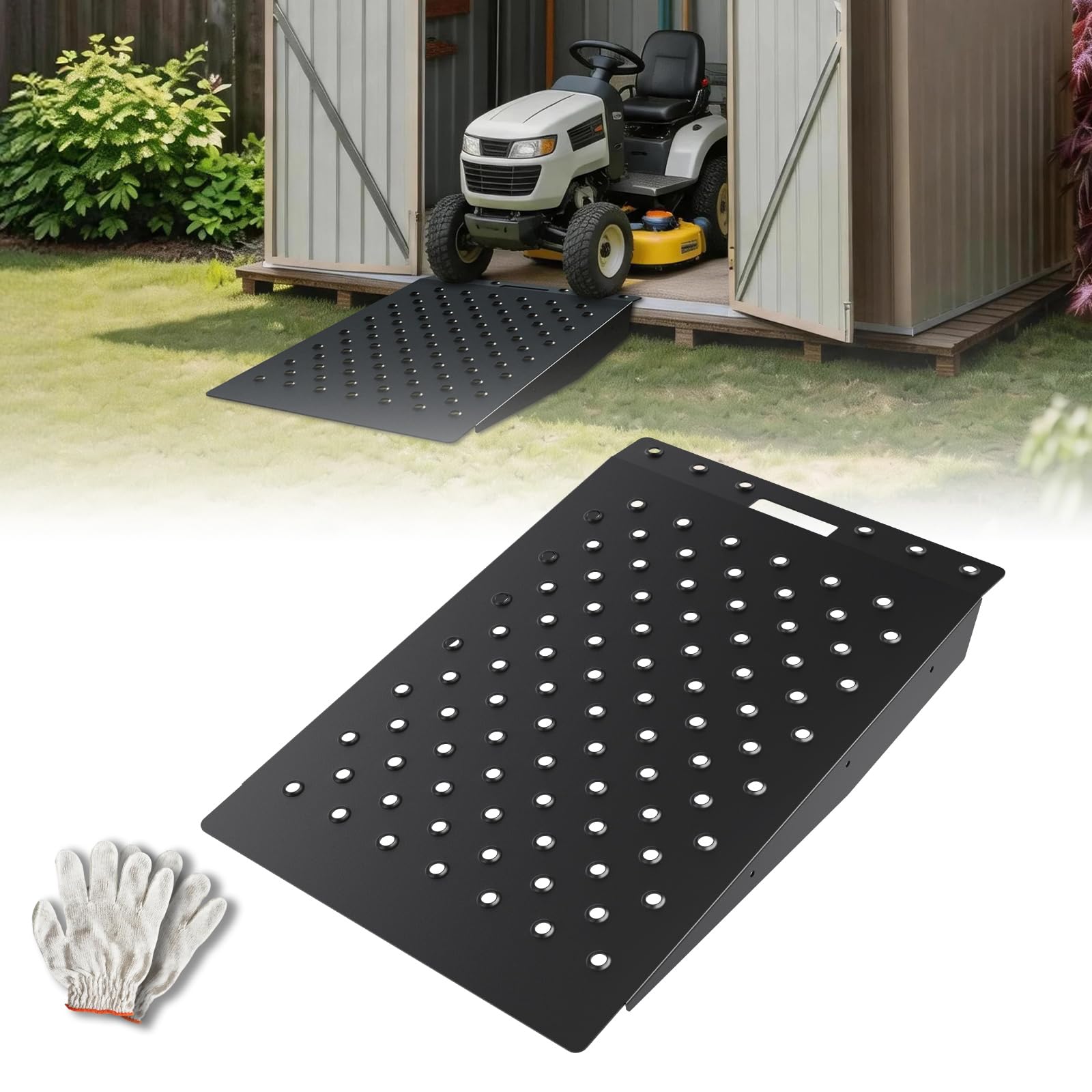 StellarStar Shed Ramp - Load Your Mower Easily -10
