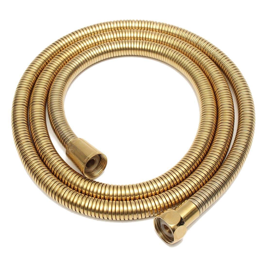 Manguera de ducha universal antienredos en espiral para eliminar fugas de agua en el baño