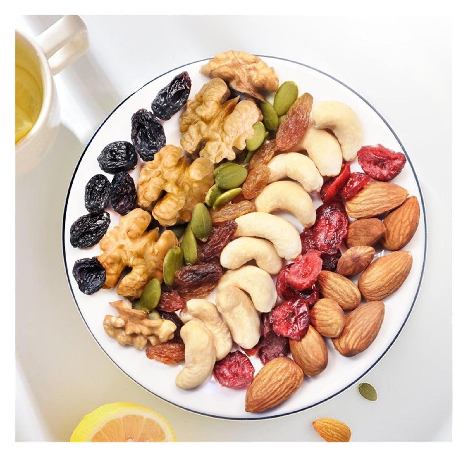Paquete de regalo de refrigerio de nueces mixtas, bolsa pequeña a granel, refrigerio informal, 16 g/bolsa, empaquetado individualmente(40bag)