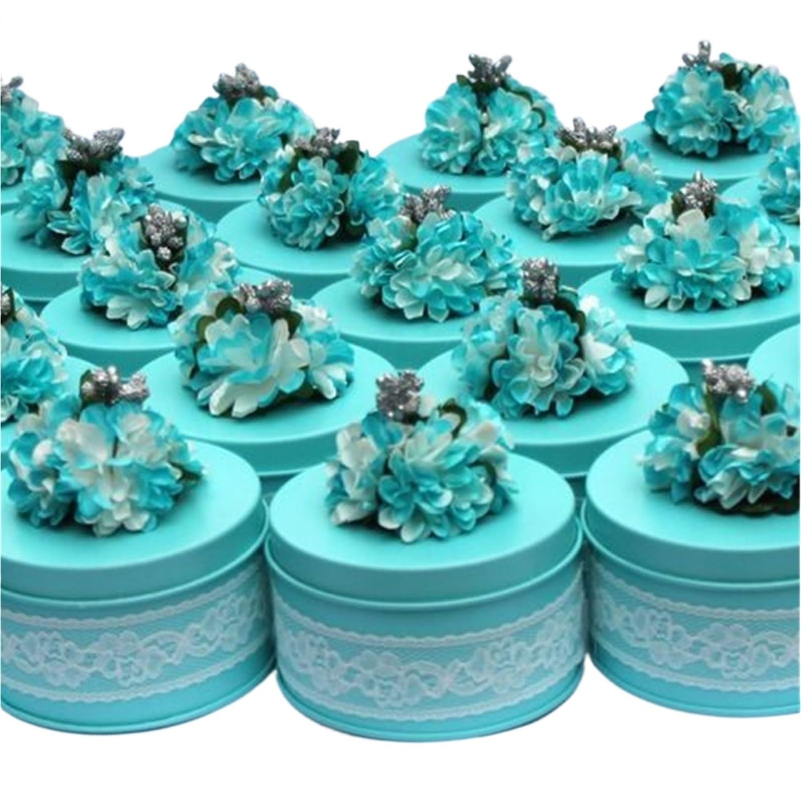 Boîtes à bonbons mariage sans pliage difficile, lot de 30 pièces pour décoration réussie