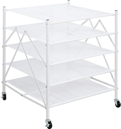 STORAGE MANIAC Estante de secado de suéter, rejilla de secado de ropa de malla, estante de secado de ropa apilable, secadora plana para delicados,