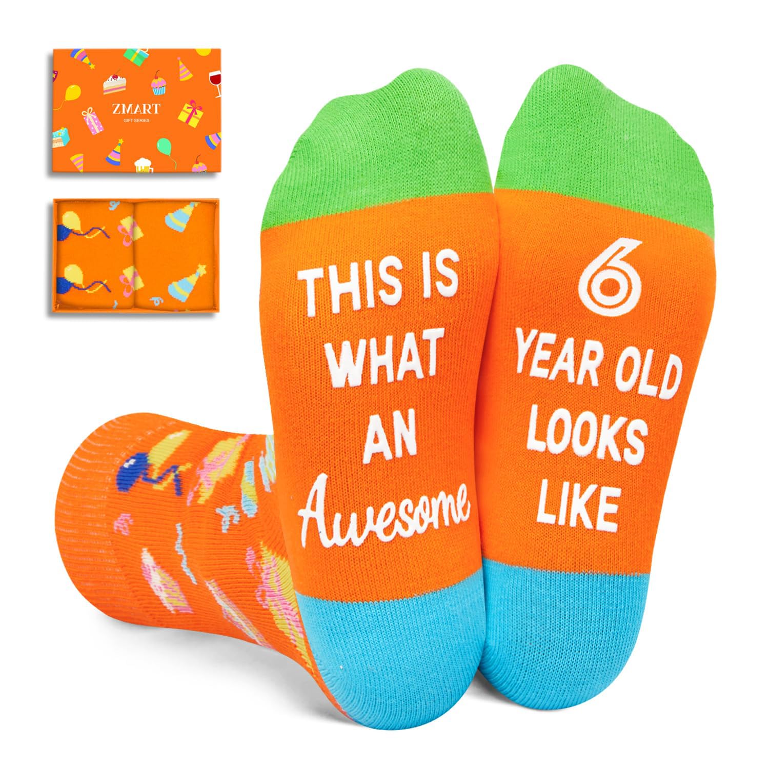 Girls Age 3-11 Birthday Gifts - Socks for Kids 3-11 Years Old, Birthday Gift Ideas for Boys and Girls