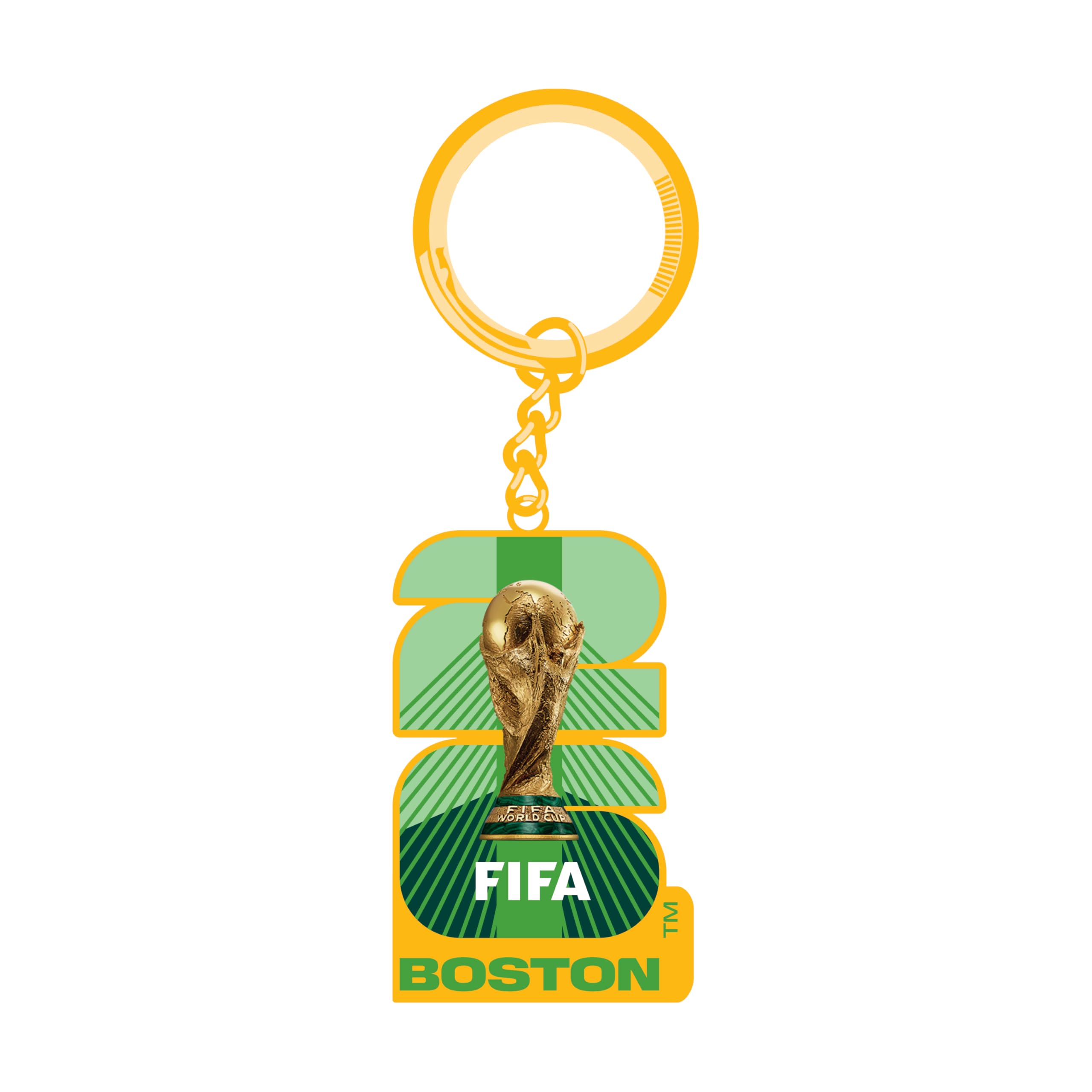 2026 FIFA World Cup Keychain – Officially Licensed, Collectible Gift for Fans, Durable Metal Ring for Keys, Backpacks
