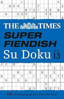 The Times Super Fiendish Su Doku Book 13: 200 chal