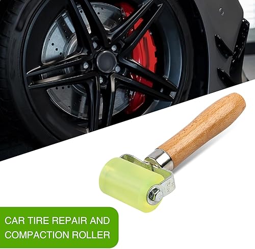 Miniatura 6 de Rodillo de compactación de reparación de neumáticos de automóvil, herramienta de reparación de neumáticos de rueda de presión, herramienta de