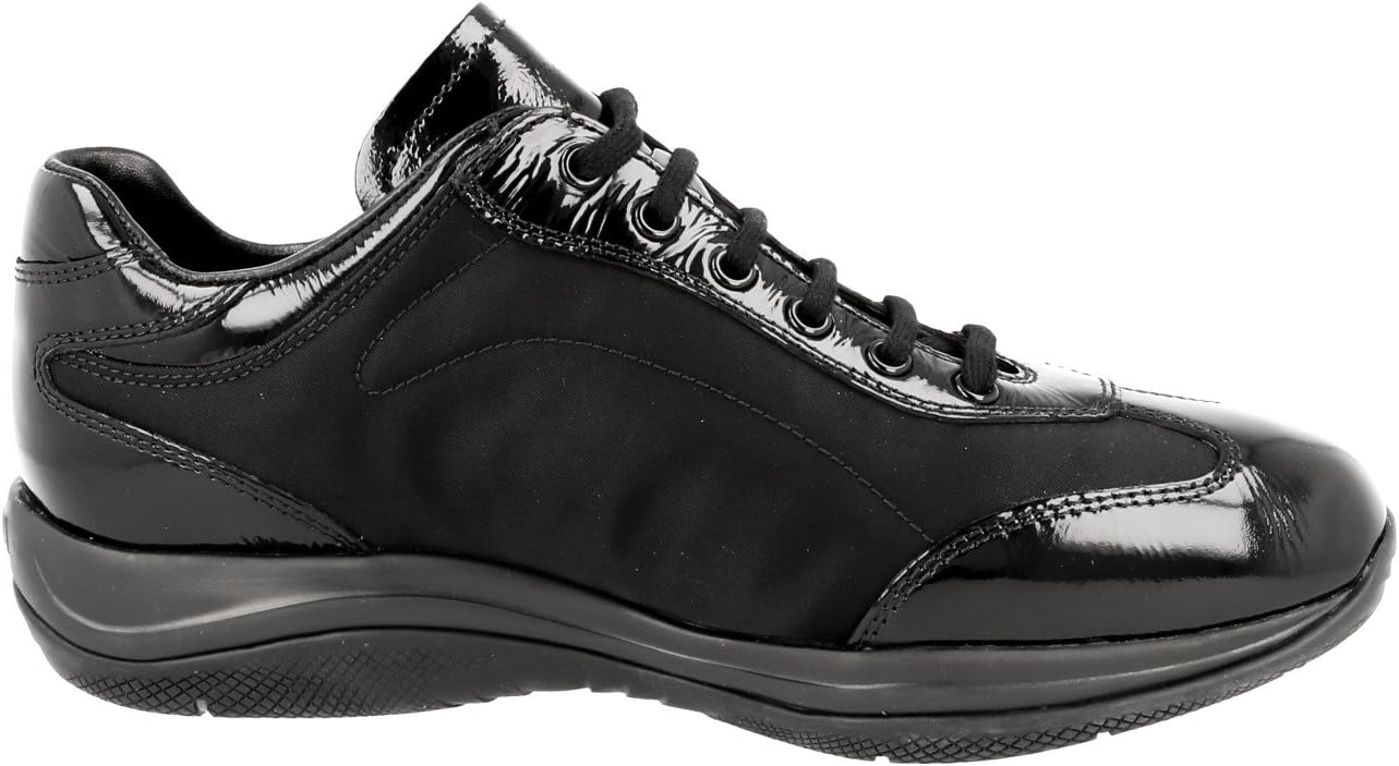 Amazon | Prada レディース スニーカー, ブラック, 6.5 | スニーカー