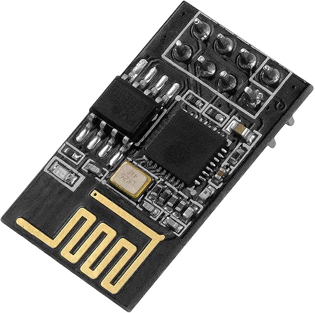 AZDelivery ESP8266 ESP-01S Serial Wireless WLAN WiFi Transceiver Module 1MB Flash 80MHz Compatible with Arduino and Raspberry Pi including E-Book!