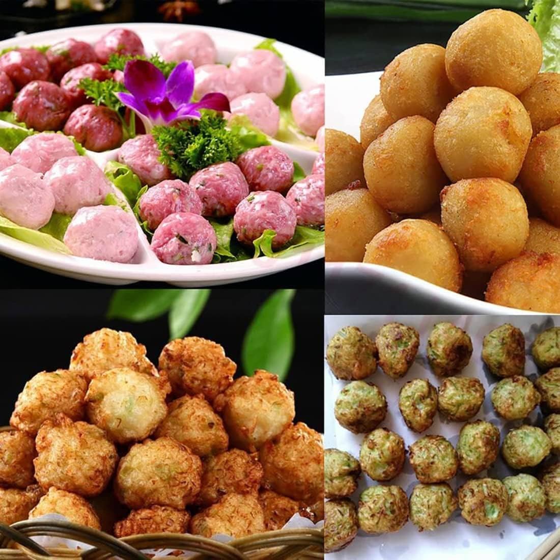 Meatball Forming Machine, Glutinous Rice Ball Small Fish Ball Making, Small Automatic Sweet Dumpling Machine Meatball Maker