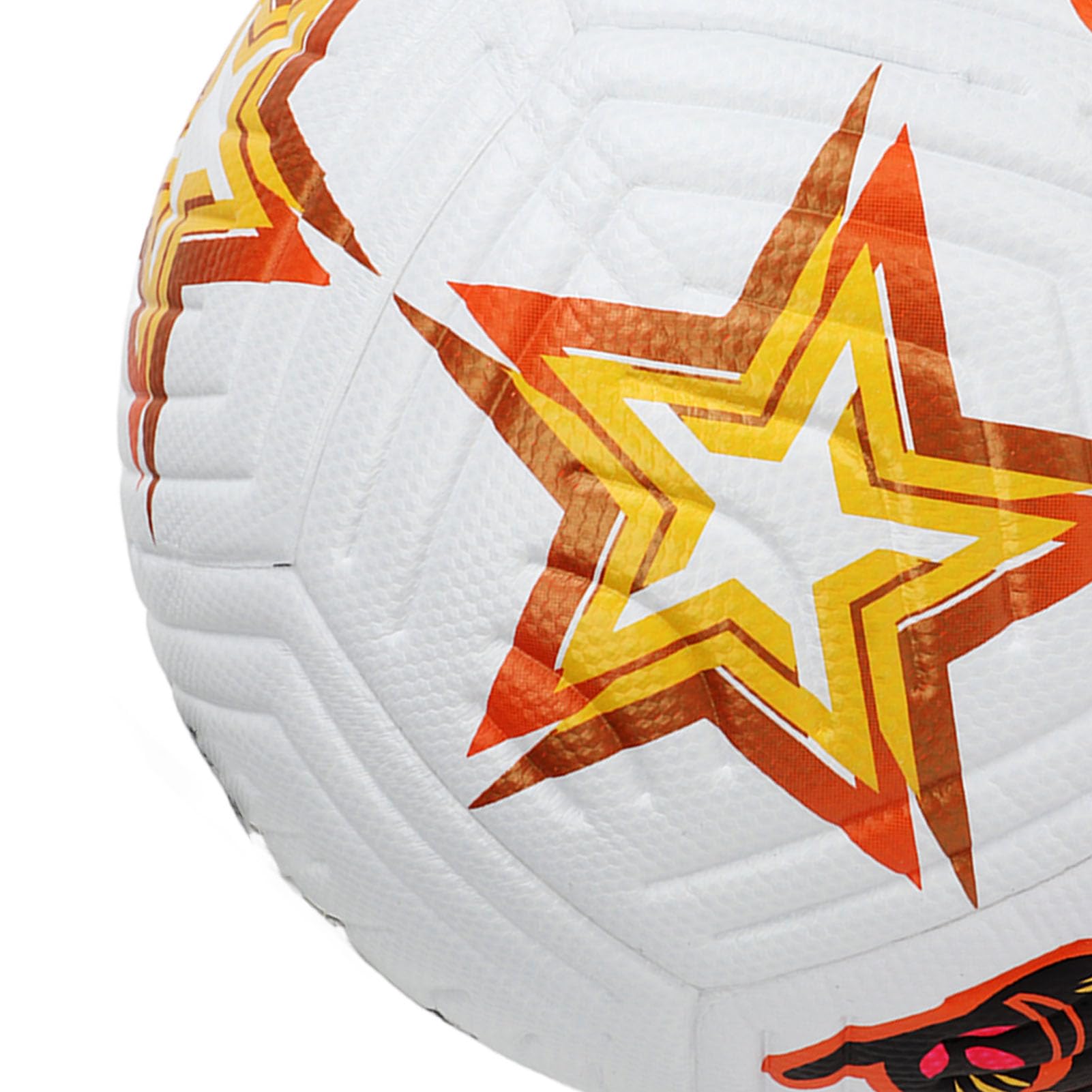 Cyrank Palloni da Calcio da Allenamento Ad Alta Elasticità, Palloni da Calcio in Pelle PU Misura 5 con Modello di Coniglio Palloni da Calcio Professionali per Giovani Palloni da Competizione Morbidi